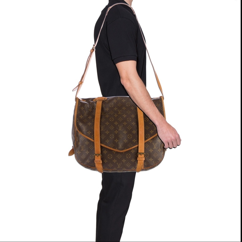 Louis Vuitton Saumur 43 vintage monogram crossbody